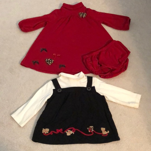 Gymboree Other - Gymboree 12-18 months Dress & Adorable kitten top